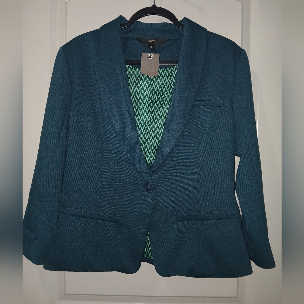 Teal Women's Blazer